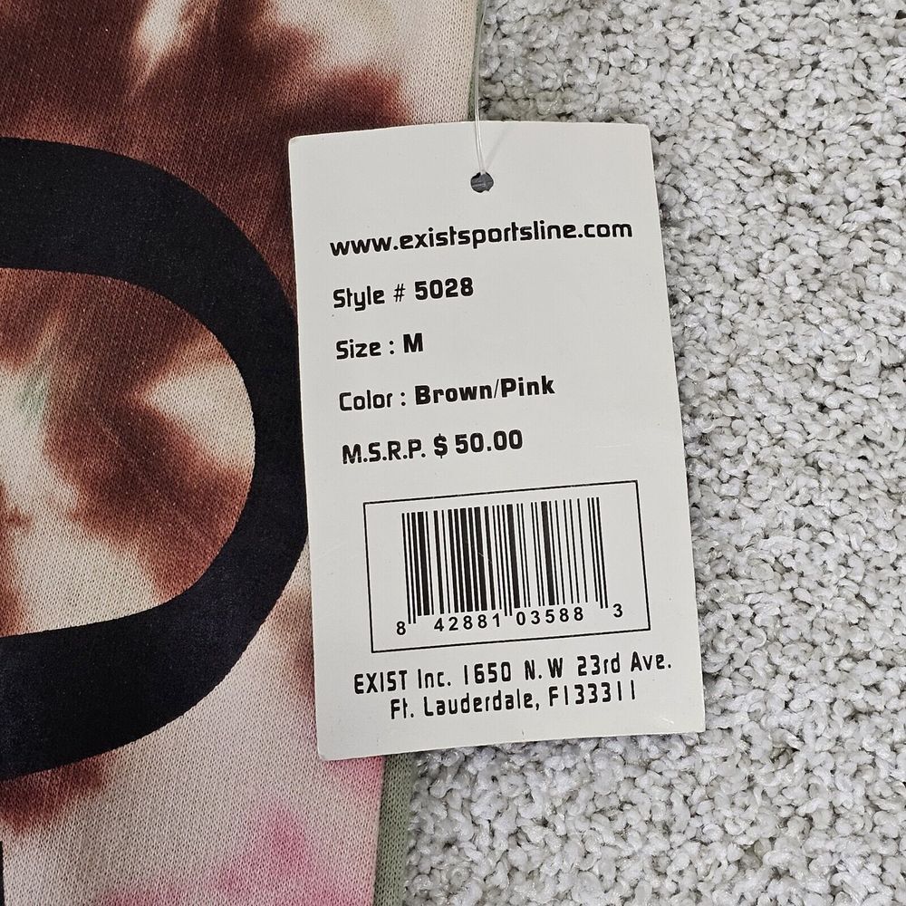 NEW Outer Banks Tie Dye Sweatpants Women Size M Brown Pink Green - Picture 3 of 9